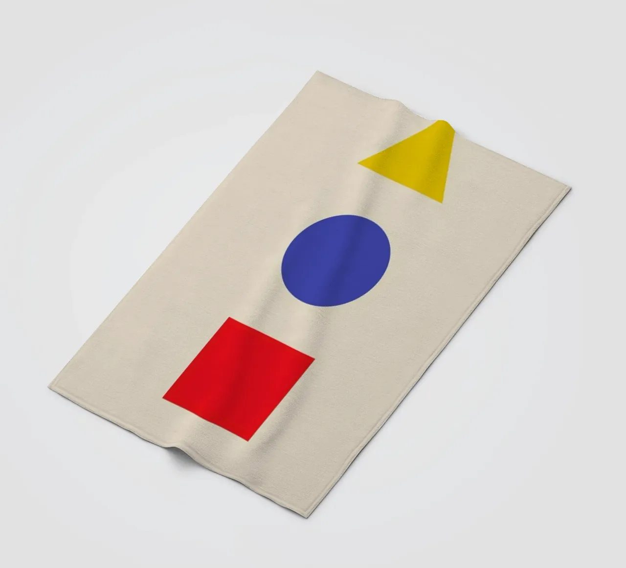 Primary Polygons Fleecedecke von Studio One