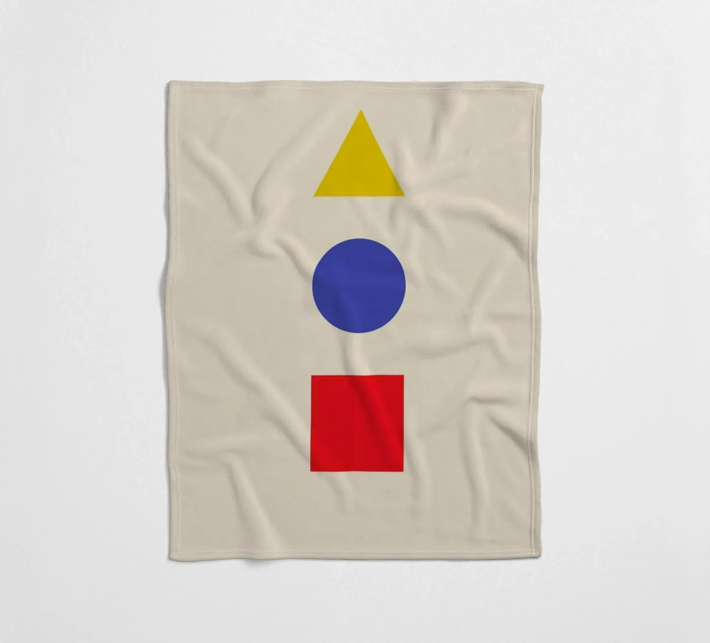 Primary Polygons fleecedeken van Studio One