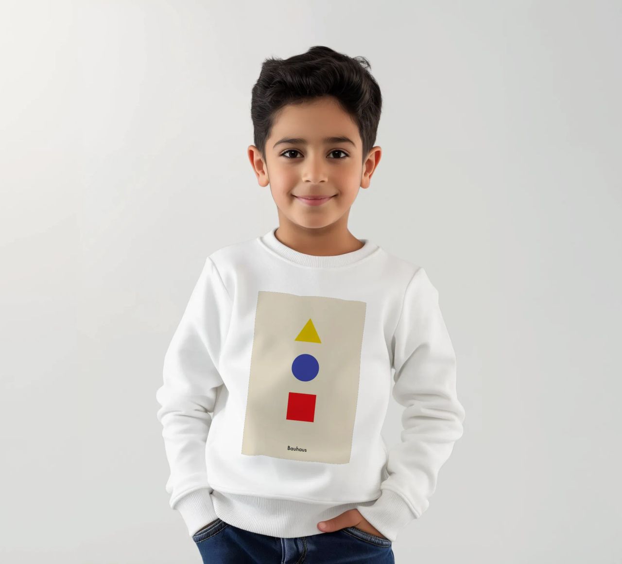 Primary Polygons felpa bambino da Studio One