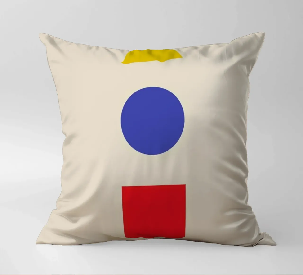 Primary Polygons decorative cushion by Studio One