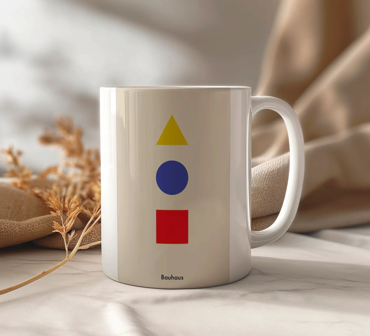 Primary Polygons tazza in ceramica da Studio One