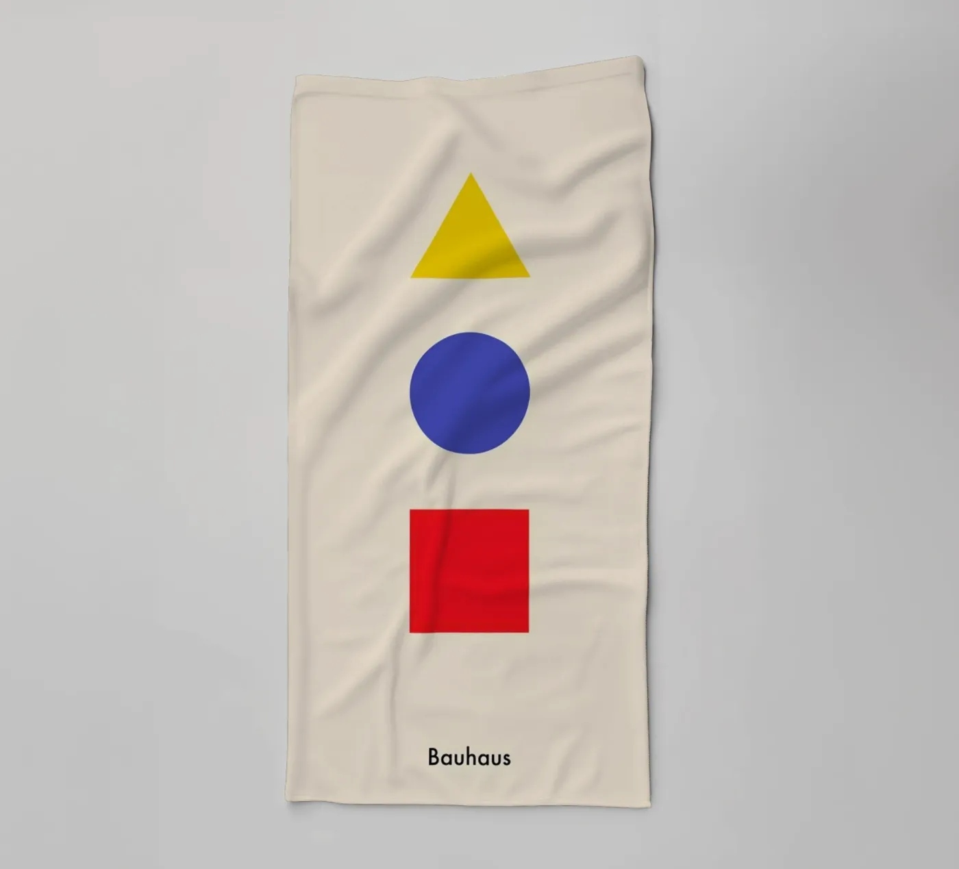 Primary Polygons towel by Studio One