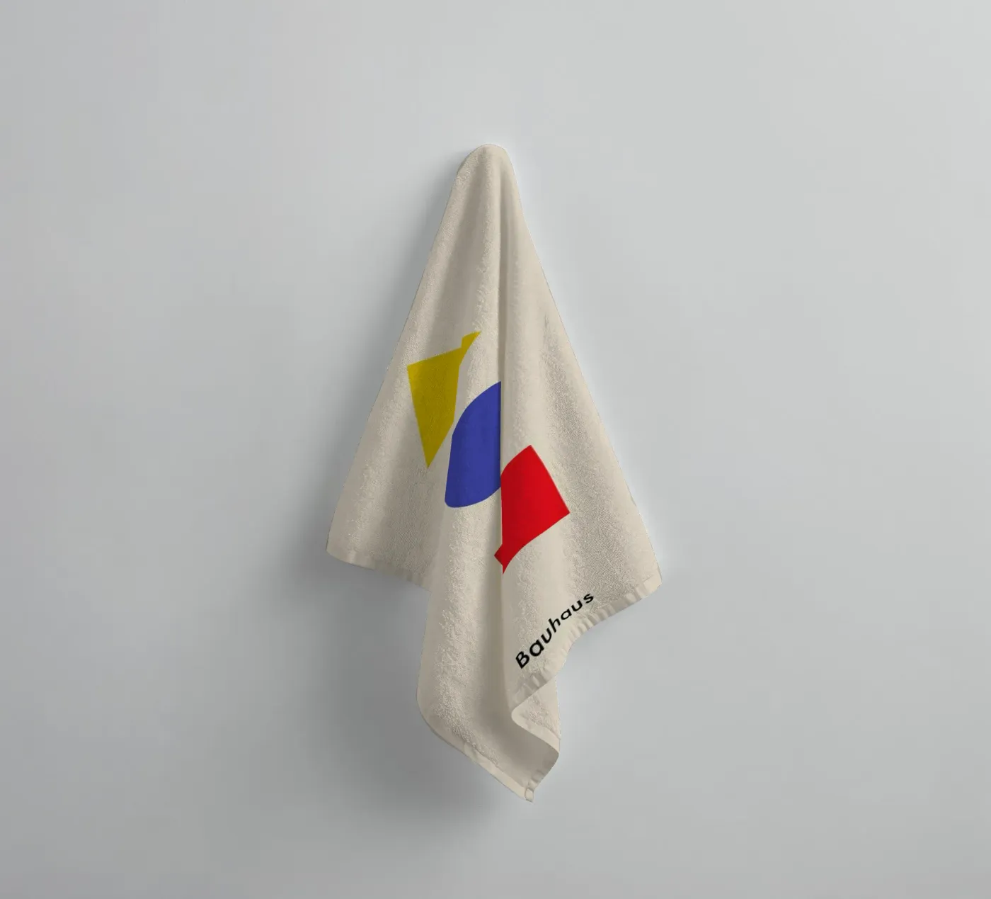 Primary Polygons towel by Studio One