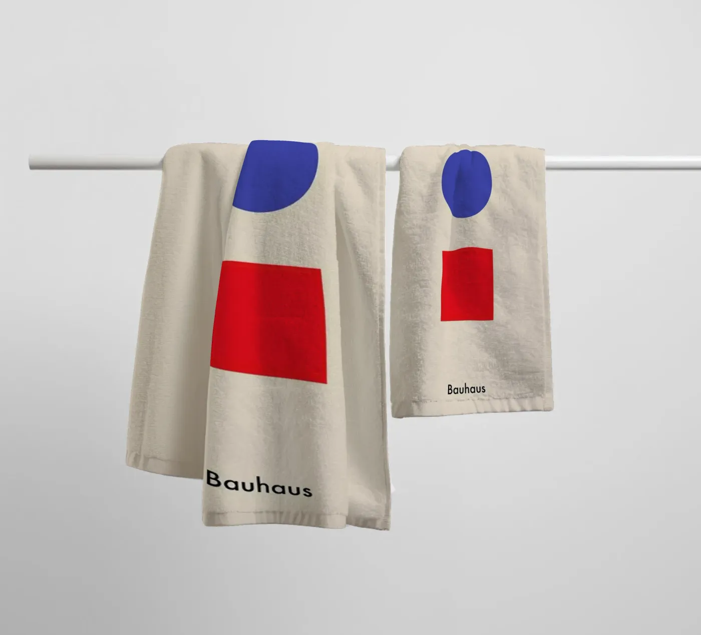 Primary Polygons towel by Studio One