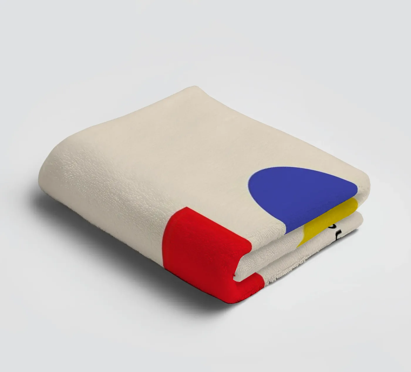 Primary Polygons badhanddoek van Studio One