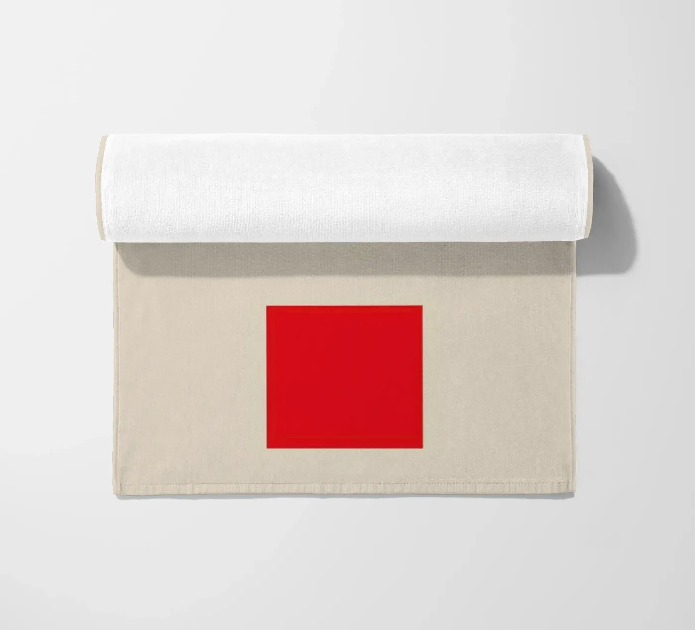 Primary Polygons beach towel by Studio One