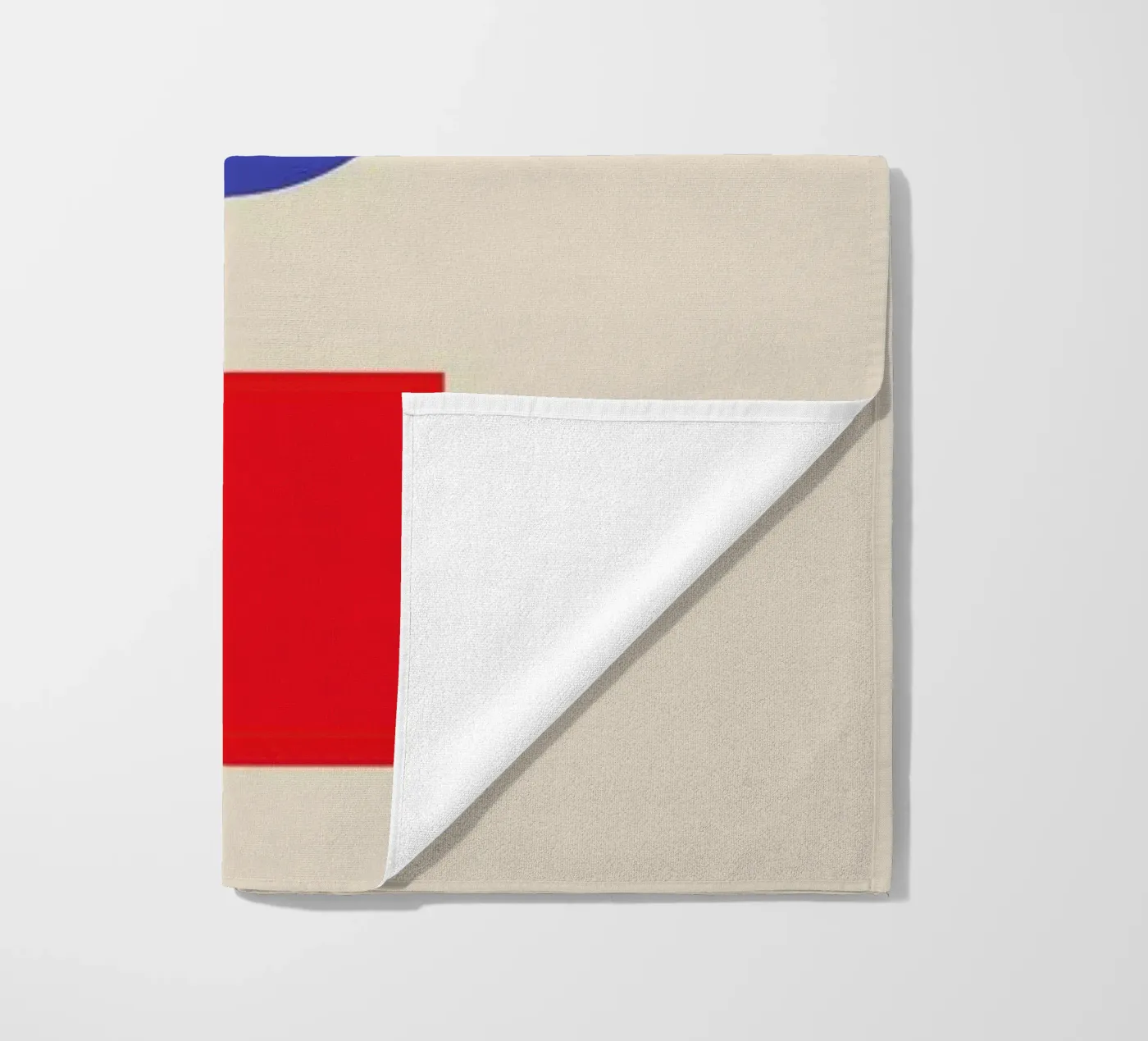 Primary Polygons beach towel by Studio One