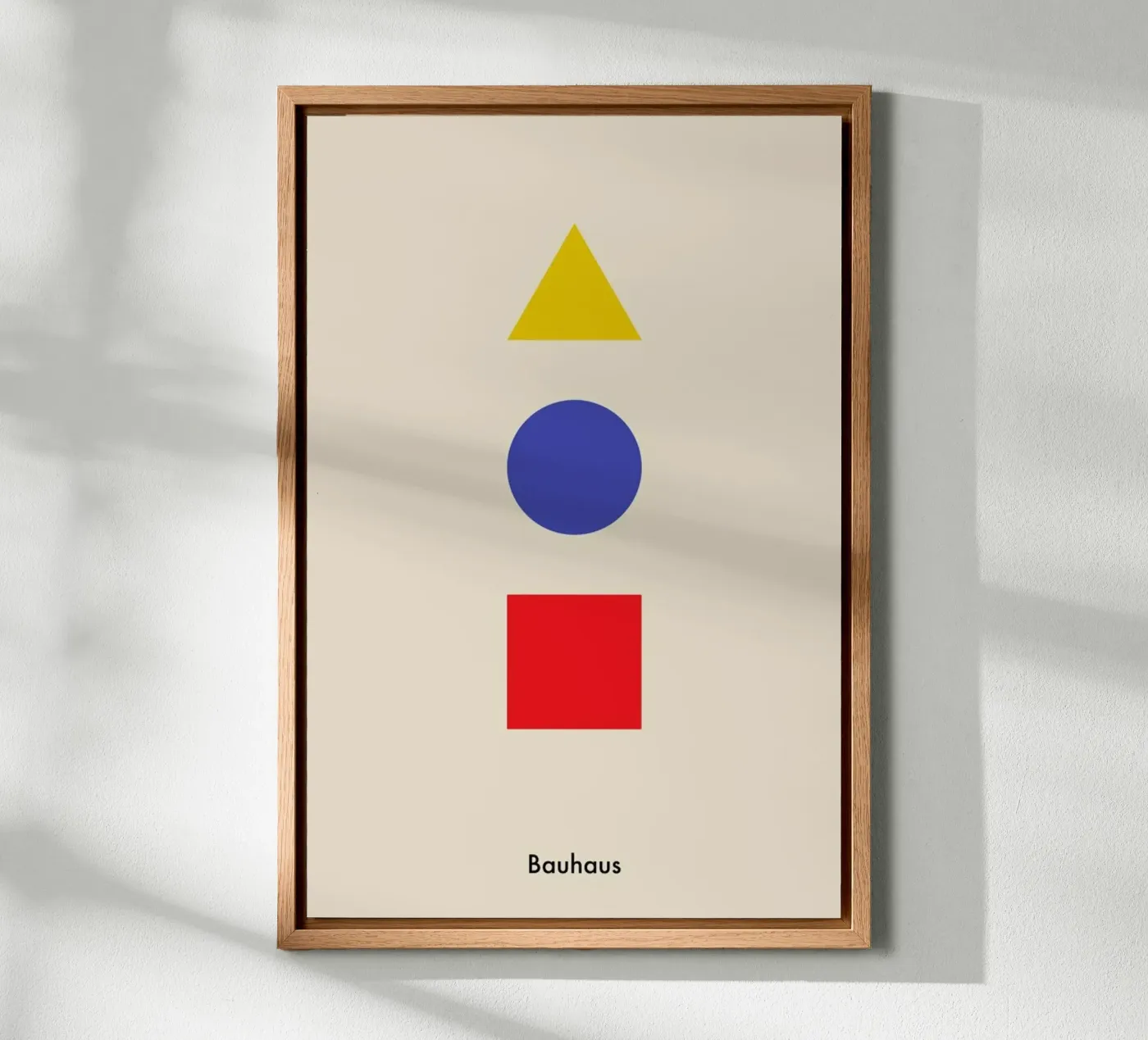 Primary Polygons canvas by Studio One