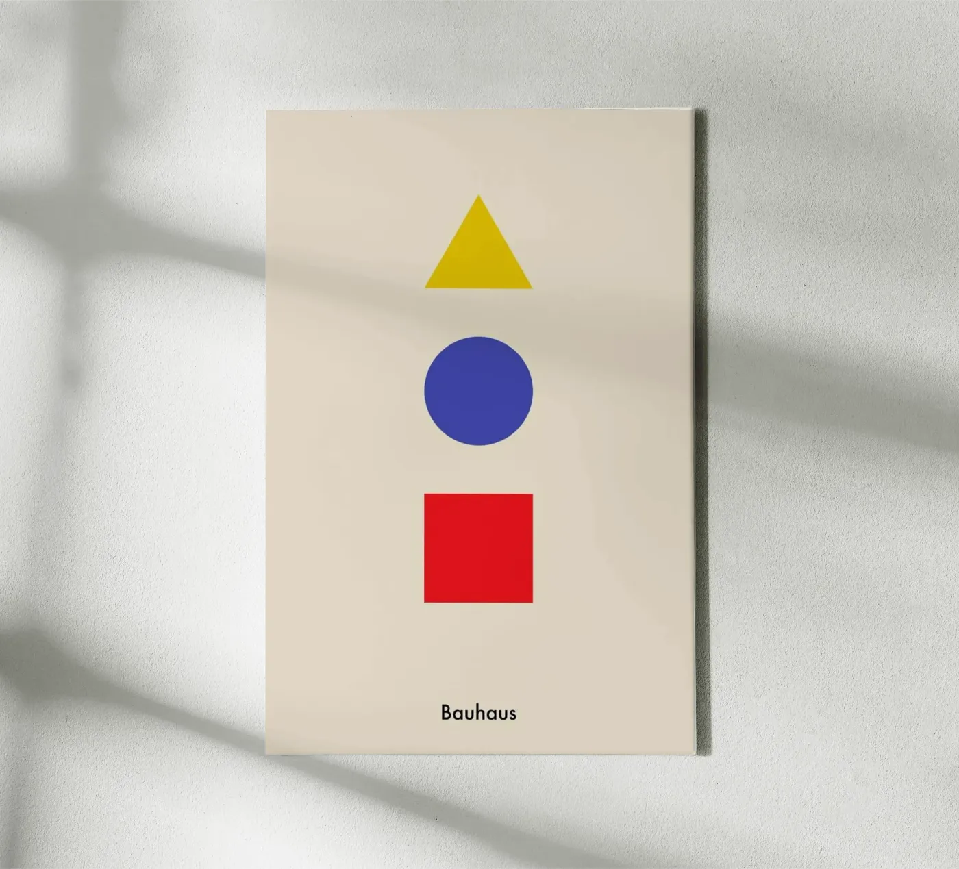 Primary Polygons canvas by Studio One