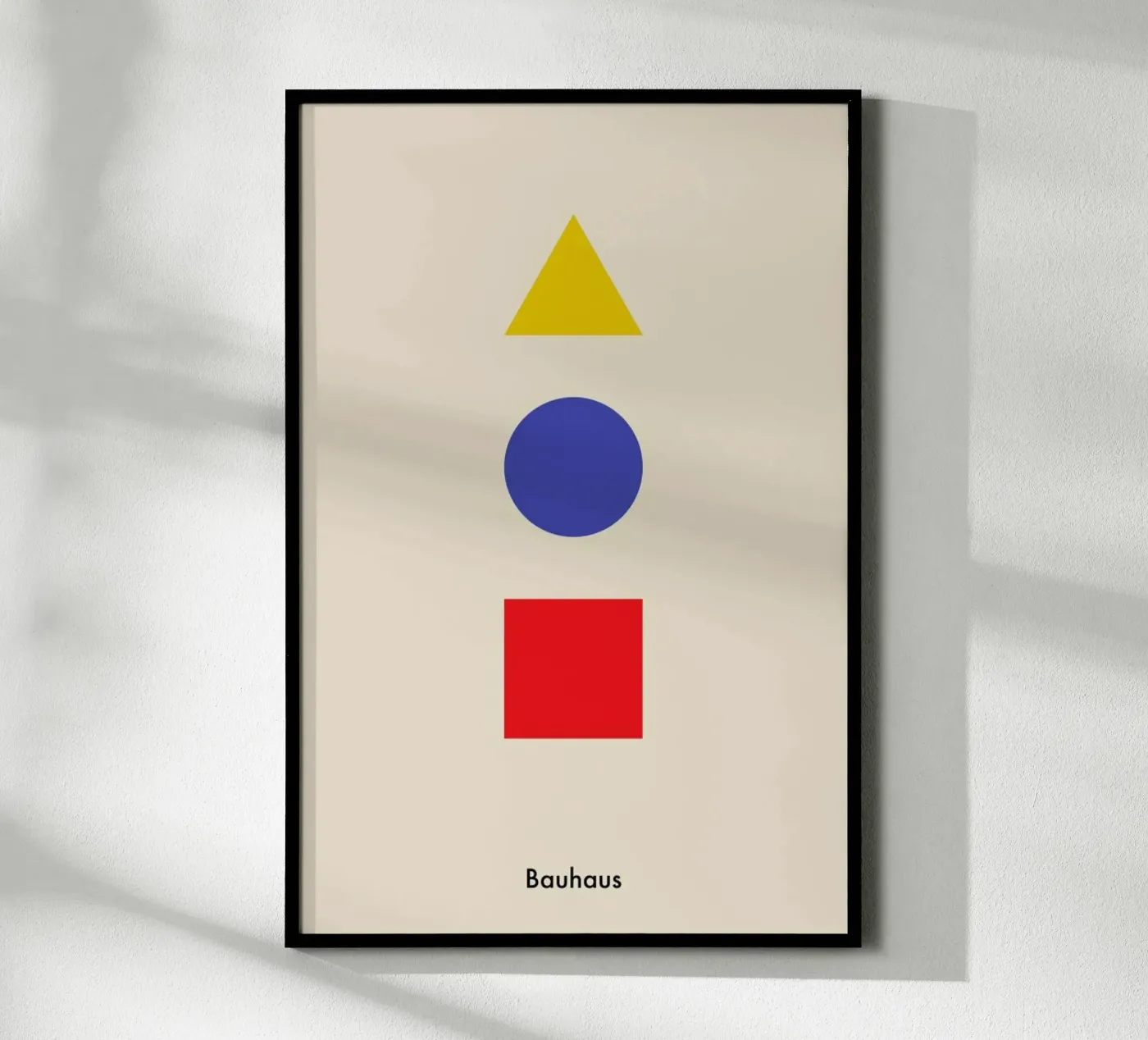 Primary Polygons poster by Studio One