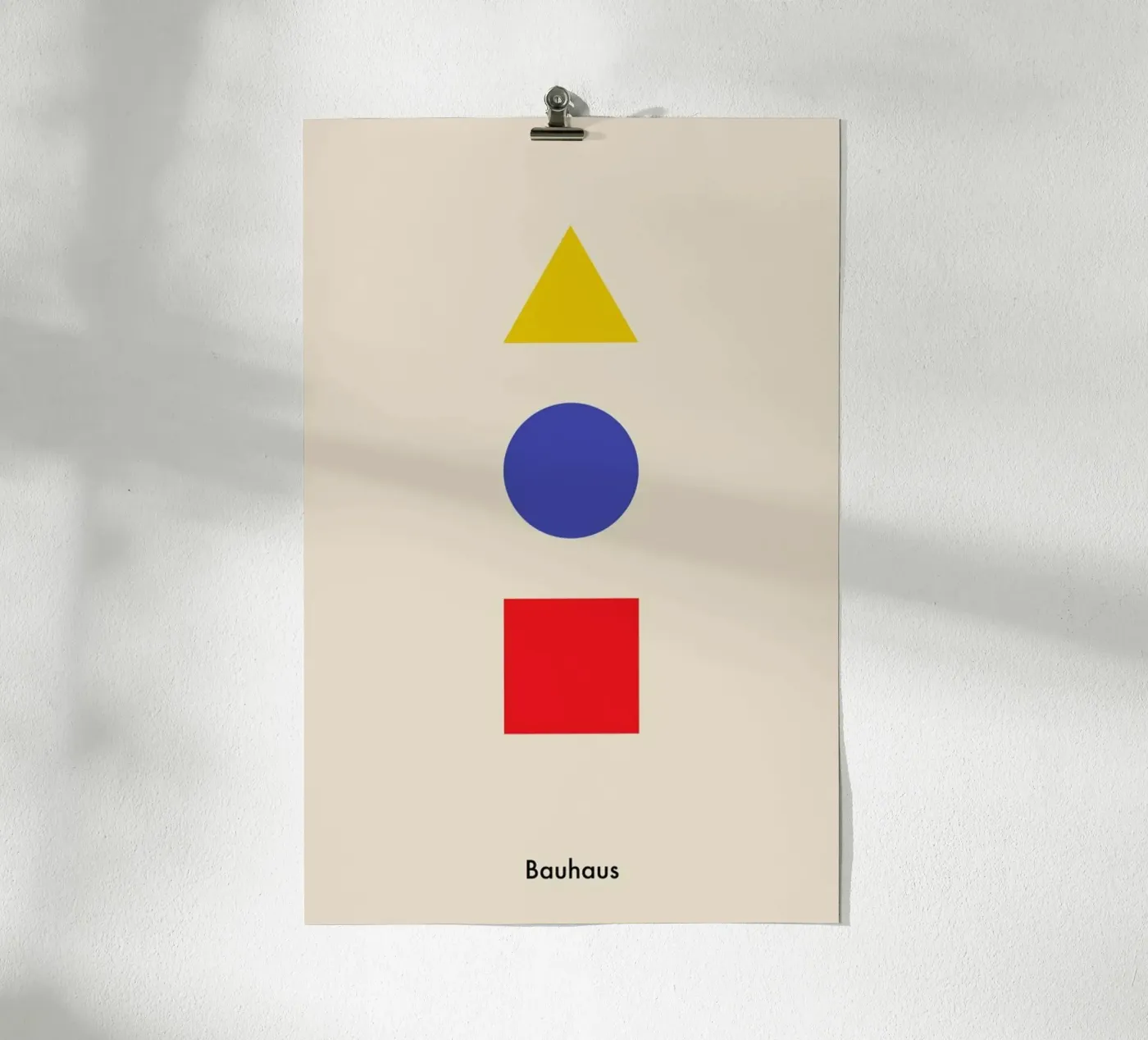 Primary Polygons poster by Studio One