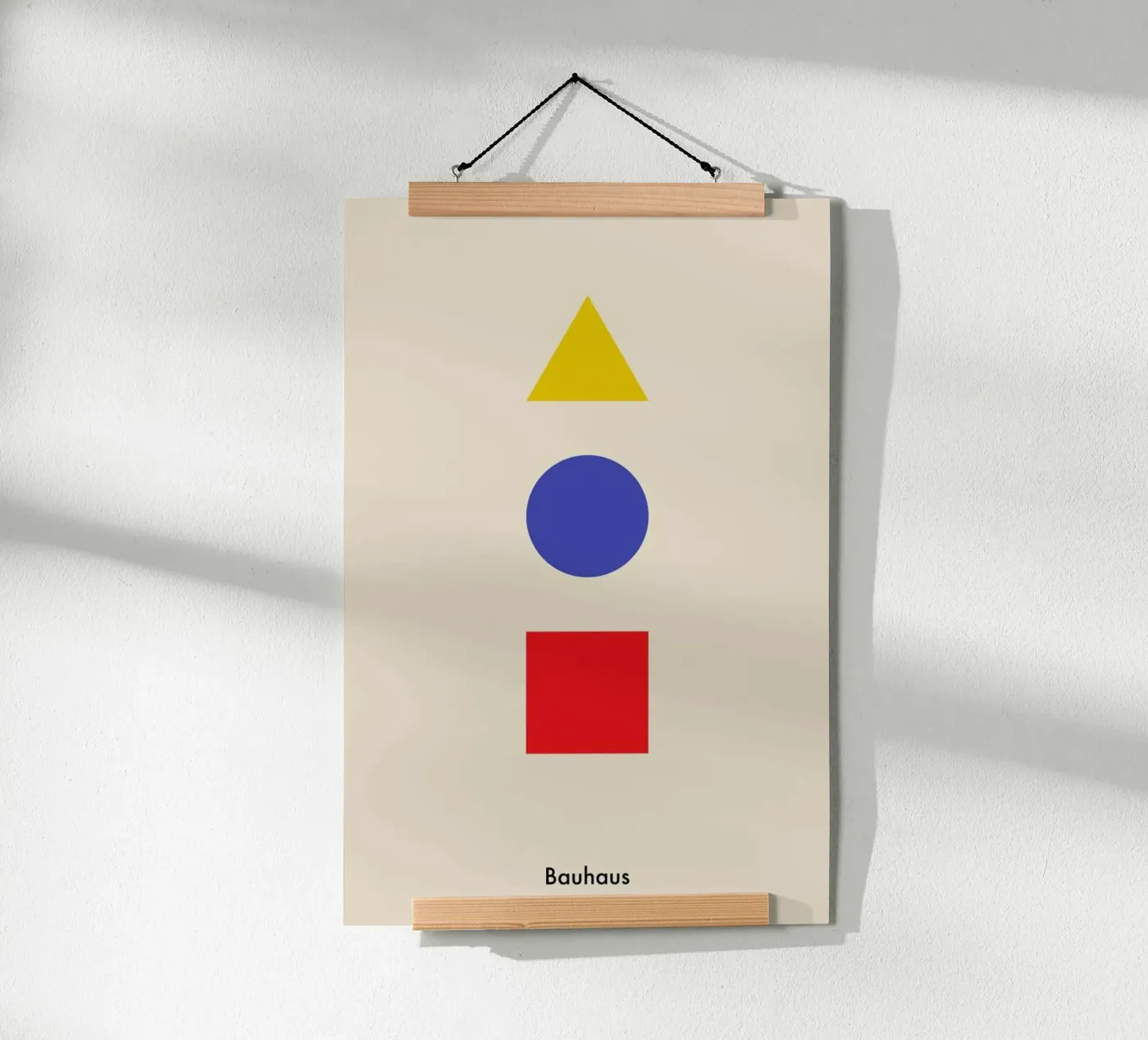 Primary Polygons poster by Studio One