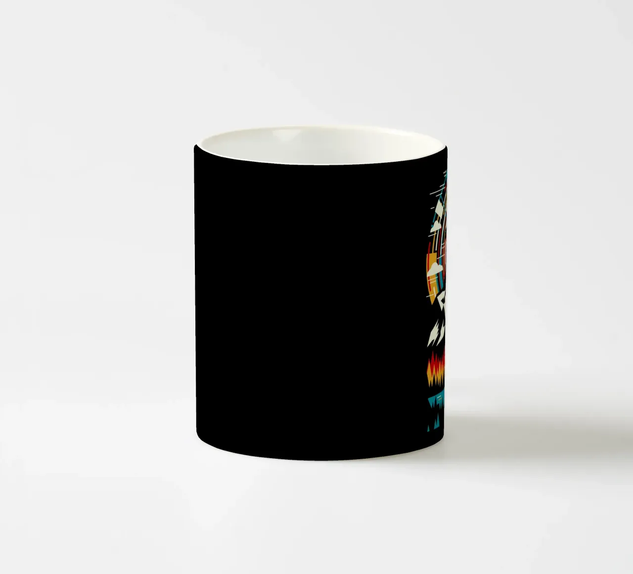 All'aperto Montagne futuristiche - Retro tazza in ceramica da LM2KONE