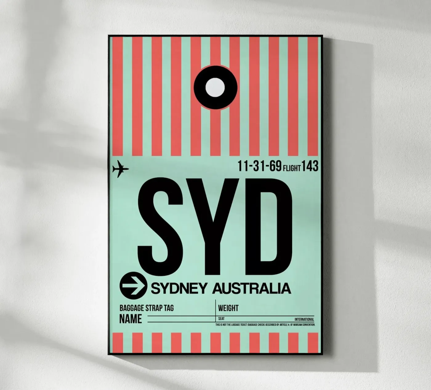 SYD-Sydney Acryl-Glas von Naxart