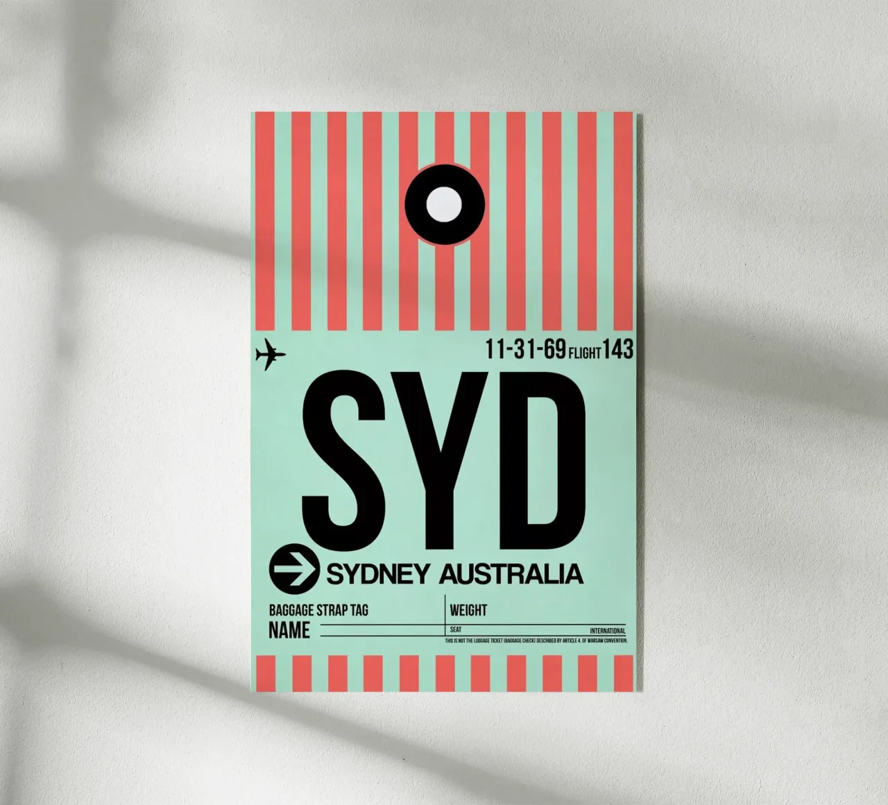 SYD-Sydney plexiglas de Naxart