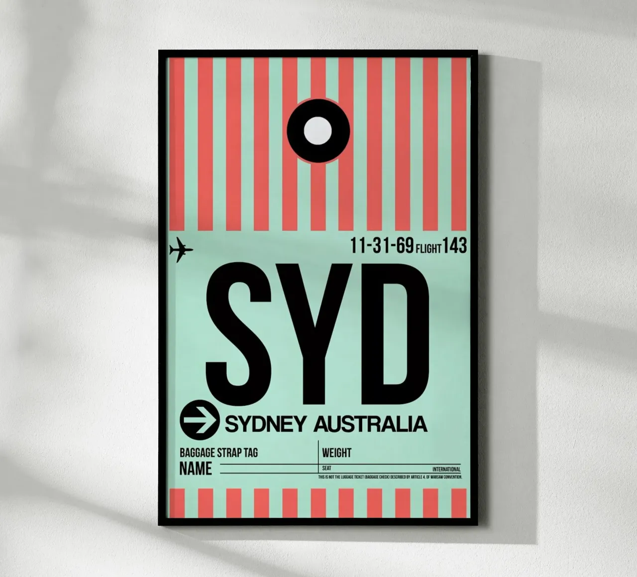SYD-Sydney poster da Naxart