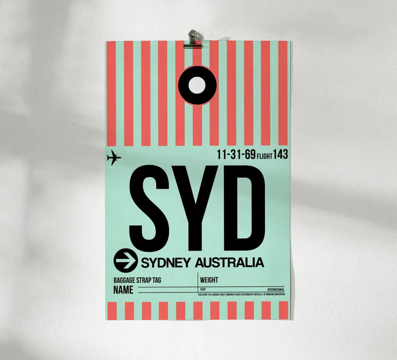 SYD-Sydney poster da Naxart