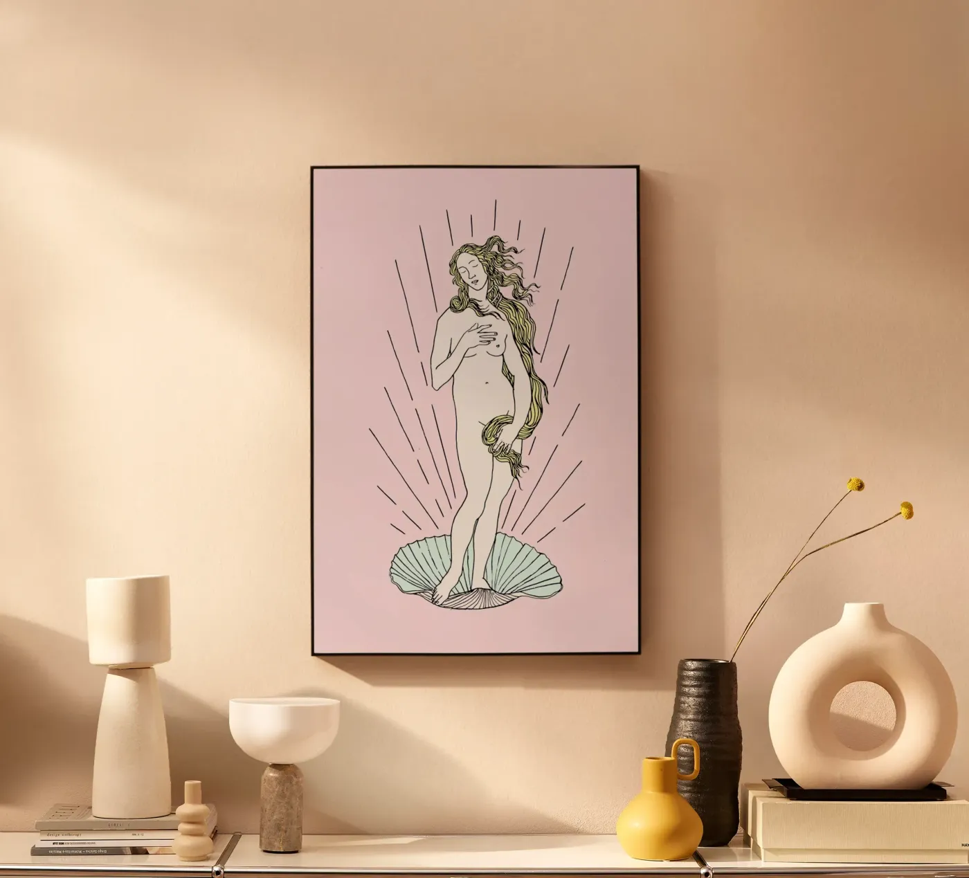 Venus acryl van Róbert Farkas