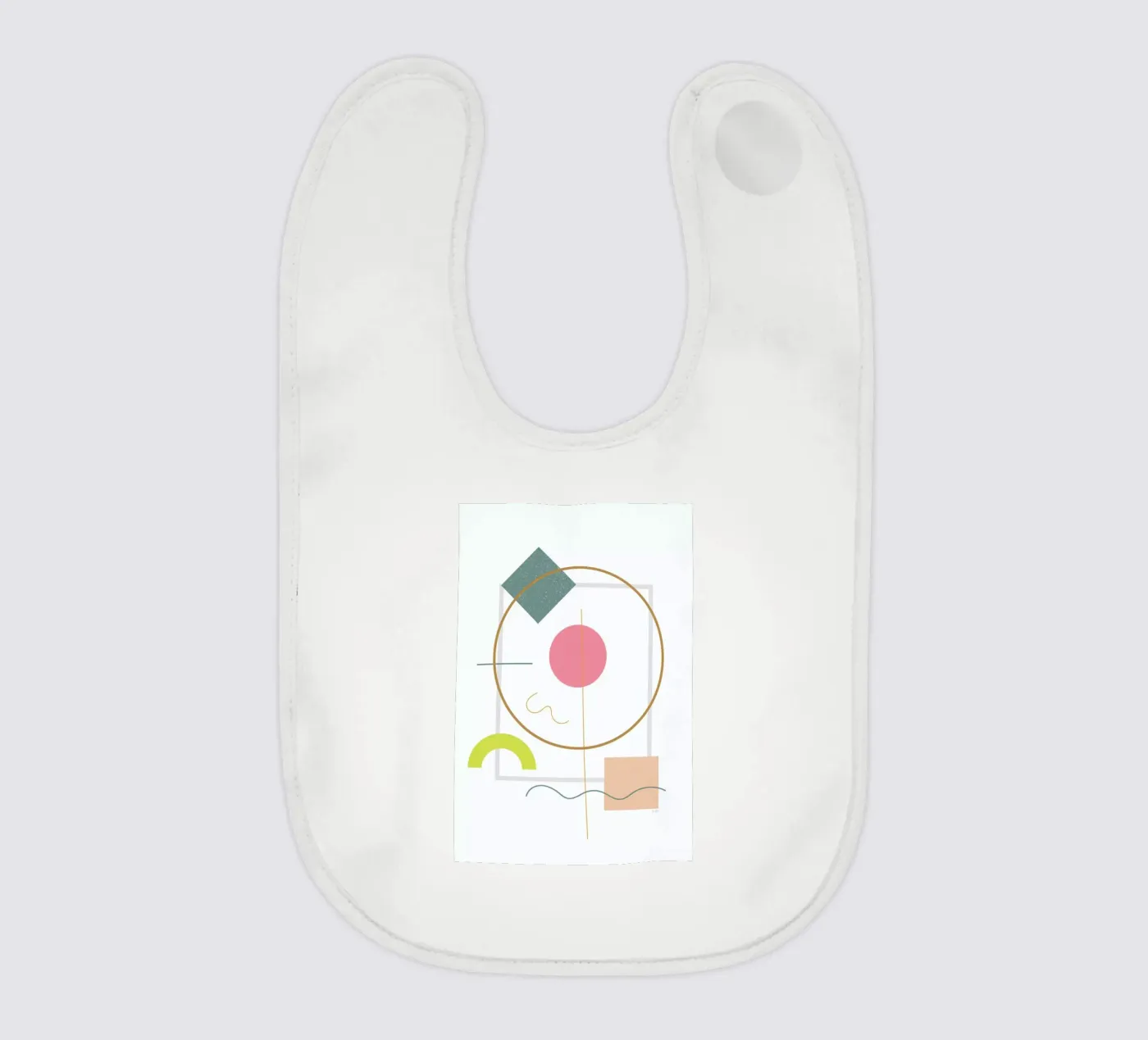 Abstract Flower bavaglino da Linda Gobeta