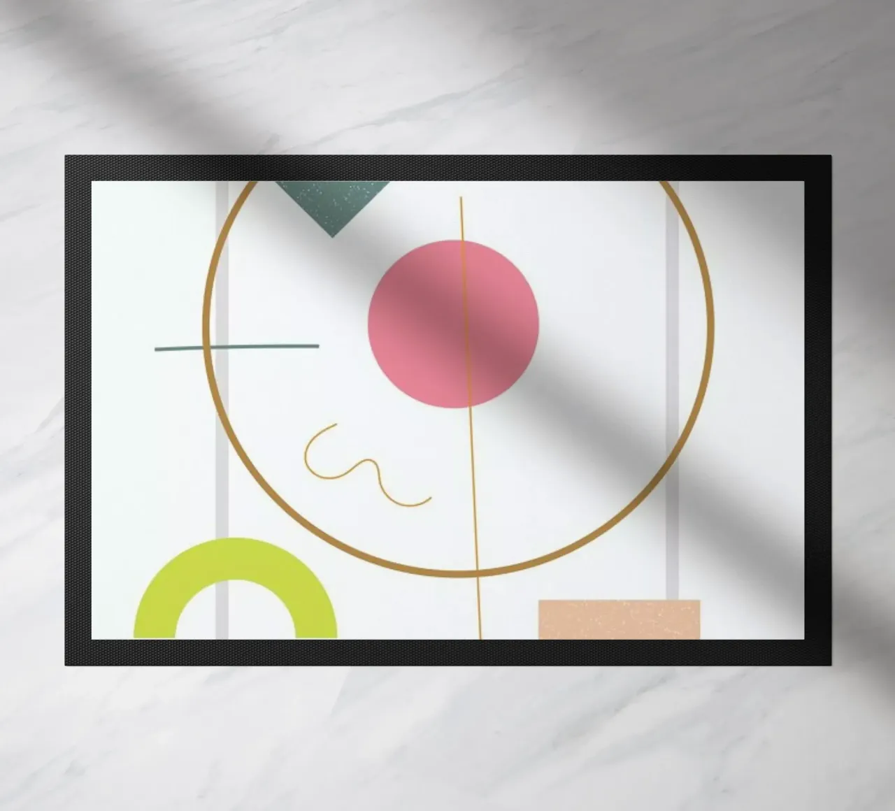 Abstract Flower zerbino da Linda Gobeta