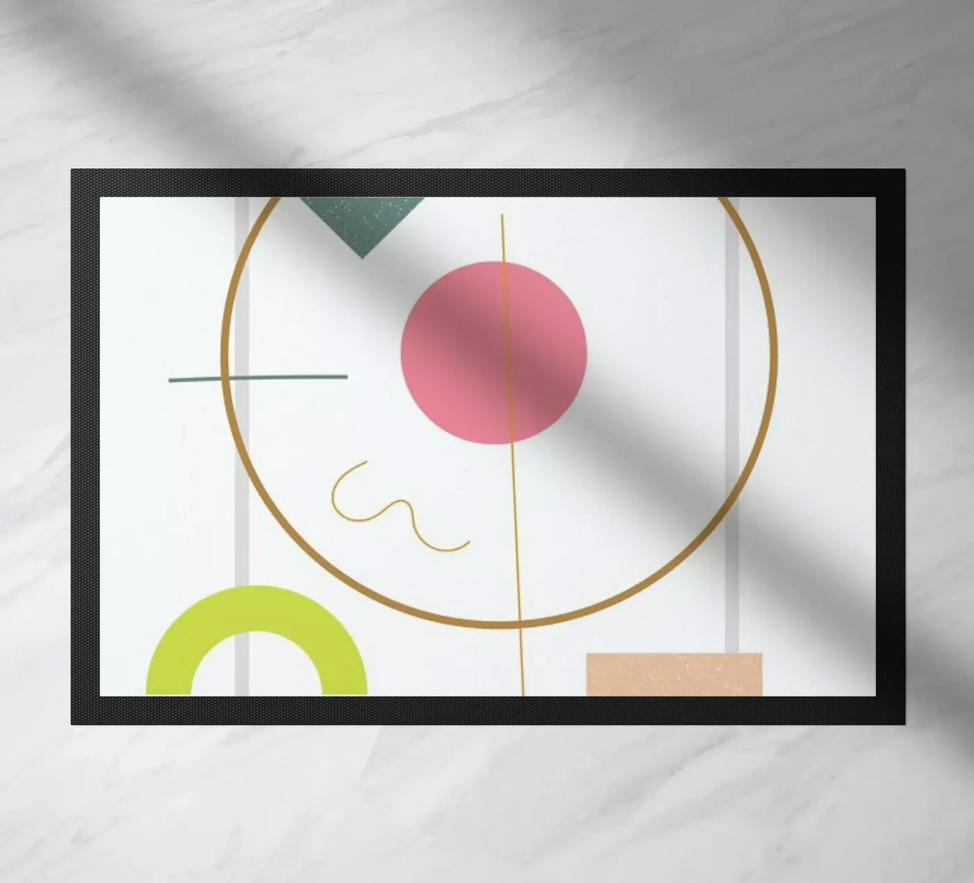 Abstract Flower zerbino da Linda Gobeta