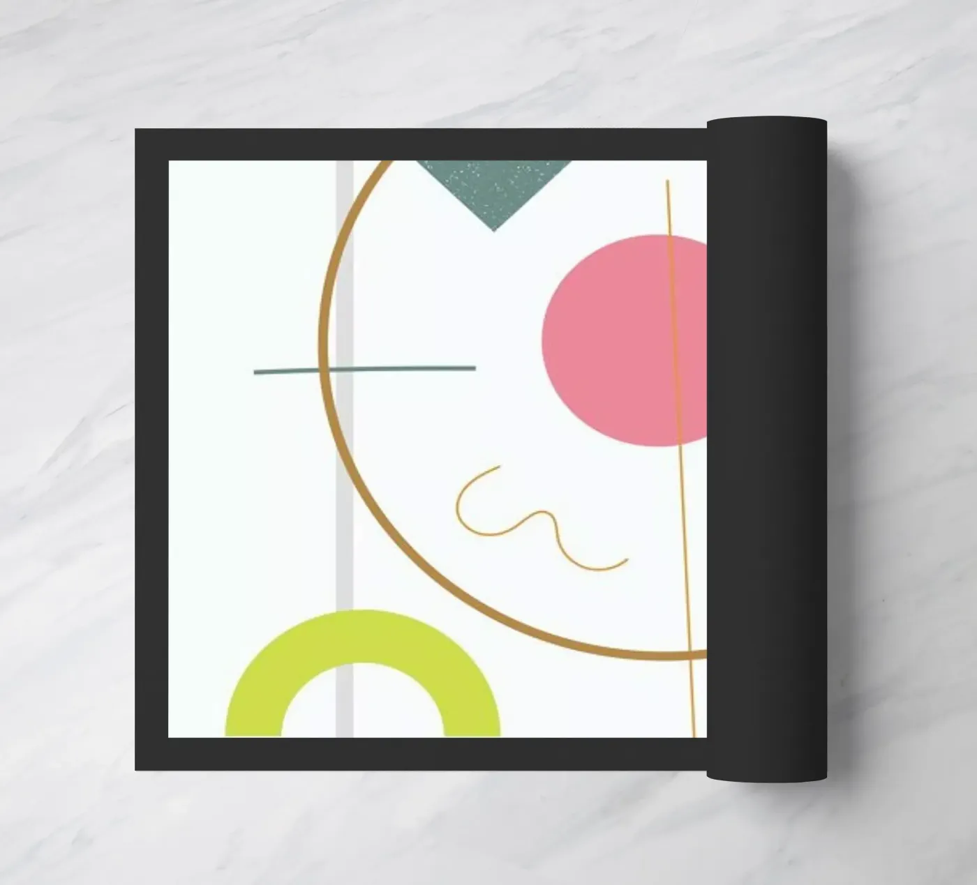 Abstract Flower zerbino da Linda Gobeta