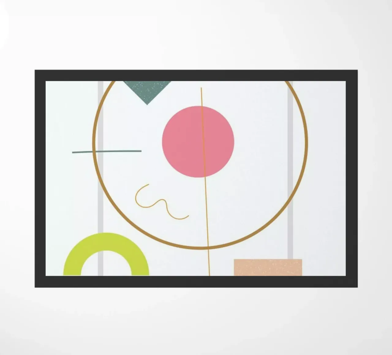 Abstract Flower zerbino da Linda Gobeta