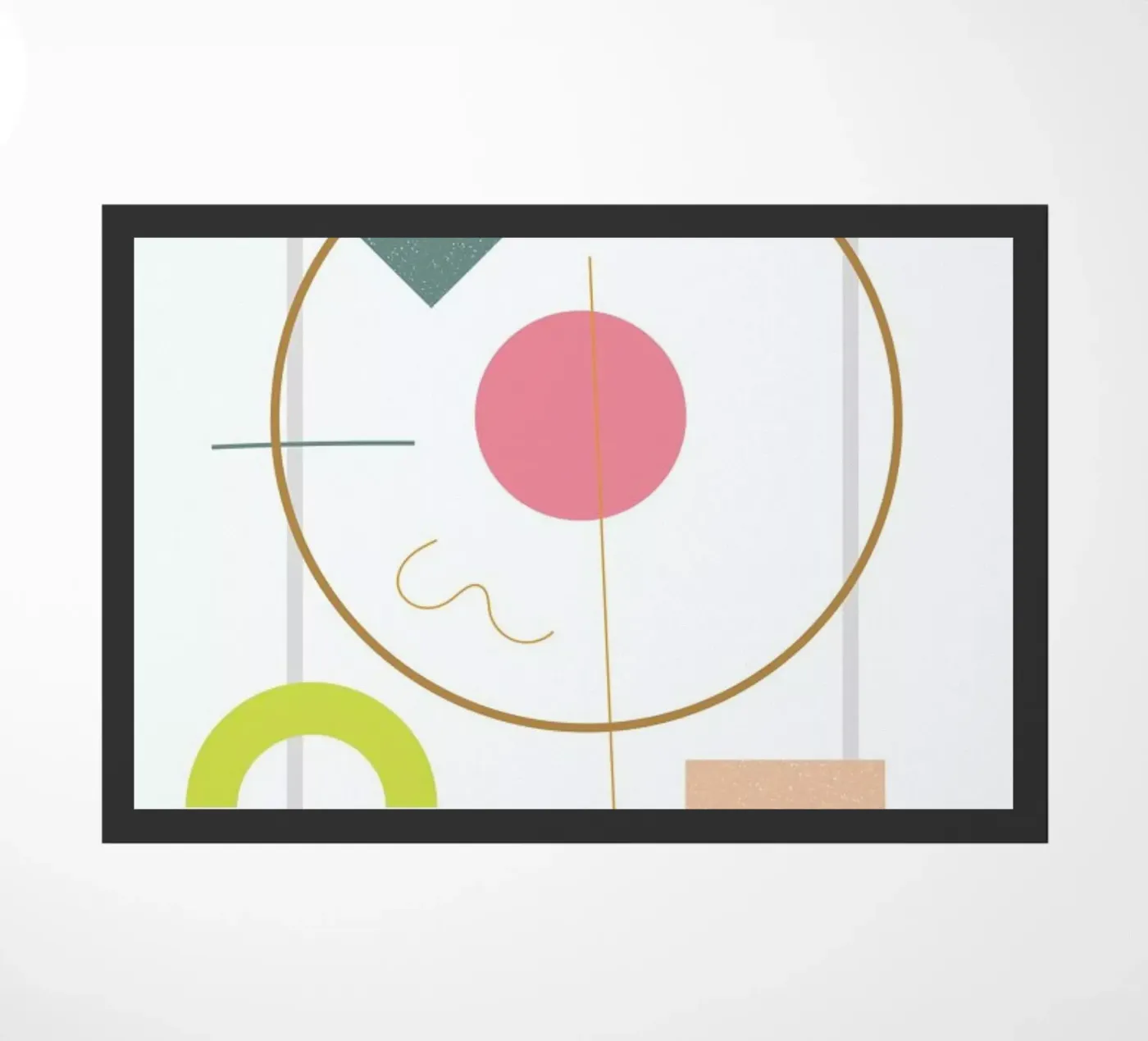 Abstract Flower zerbino da Linda Gobeta