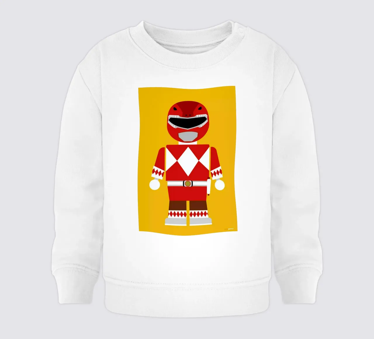 Power Ranger Toy Red felpa neonato da Rafa Gomes