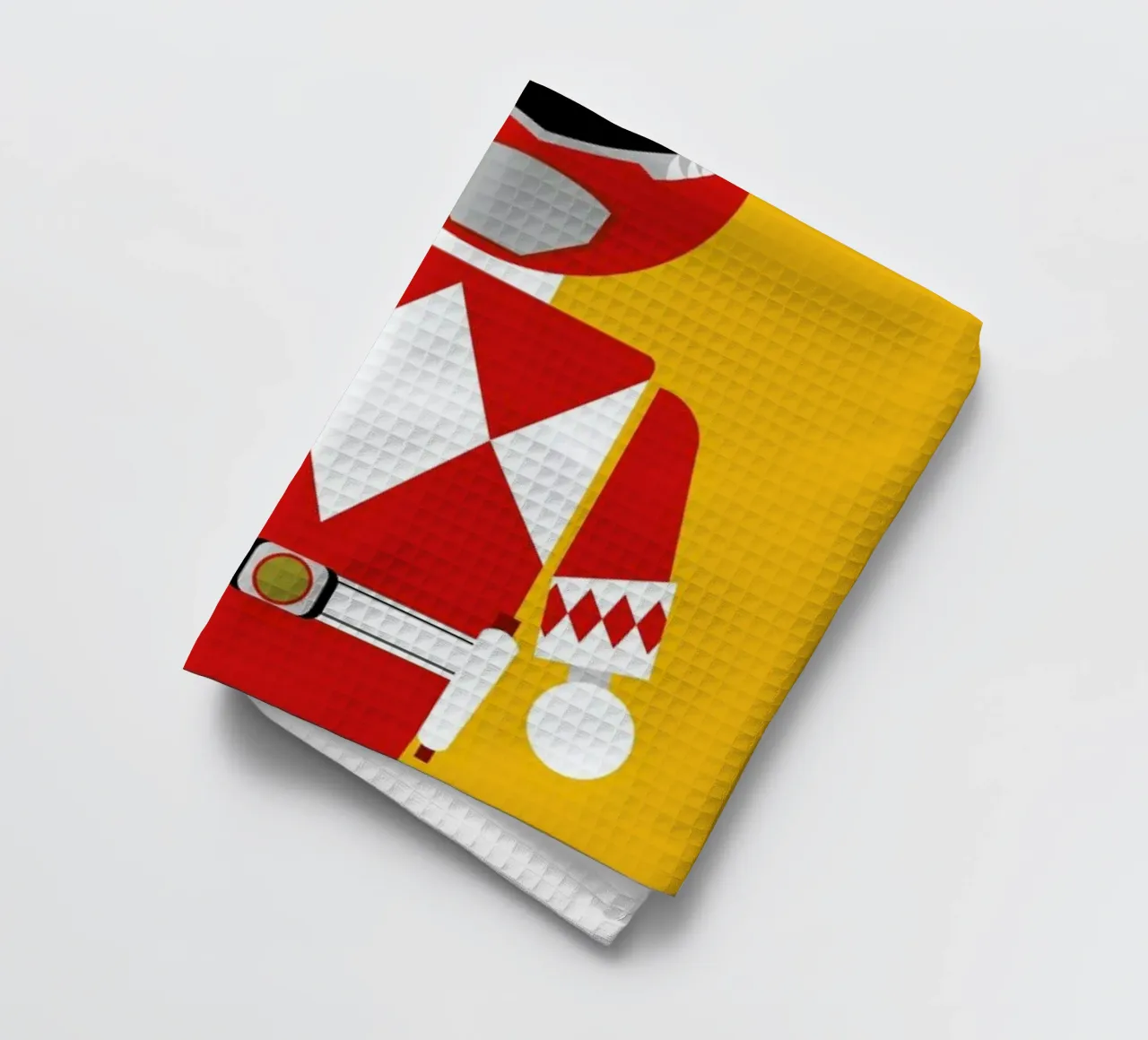 Power Ranger Toy Red canovaccio da cucina da Rafa Gomes