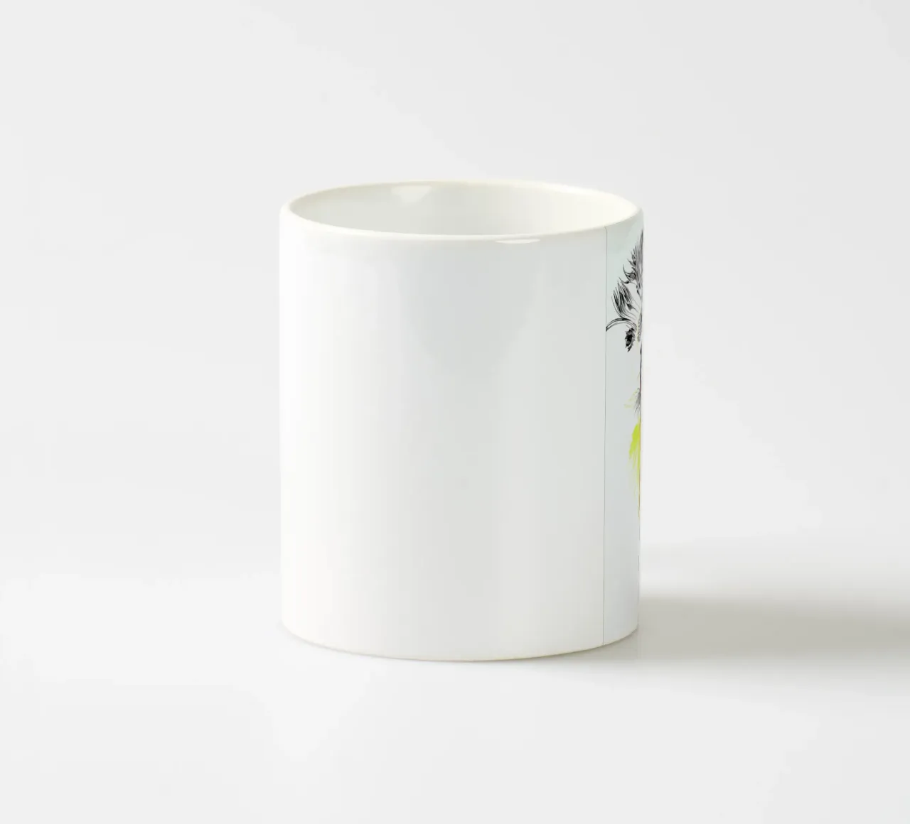 Baboon tazza in ceramica da Mala Alani