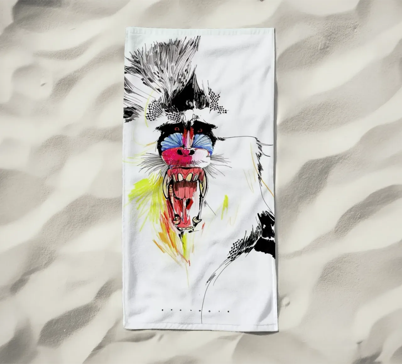 Baboon telo mare da Mala Alani