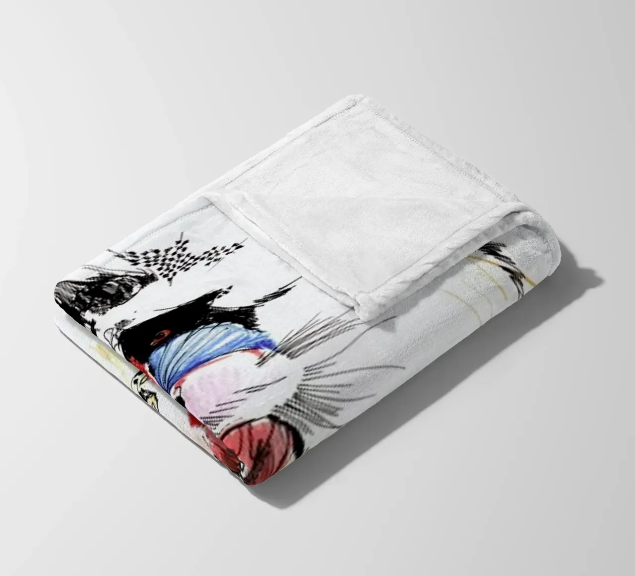 Baboon fleecedeken van Mala Alani