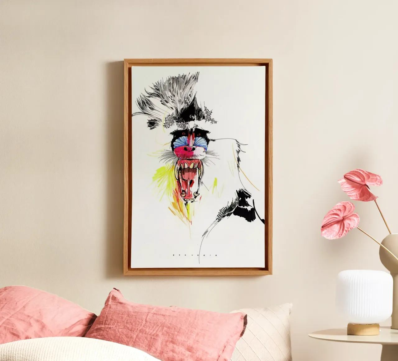 Baboon tela da Mala Alani