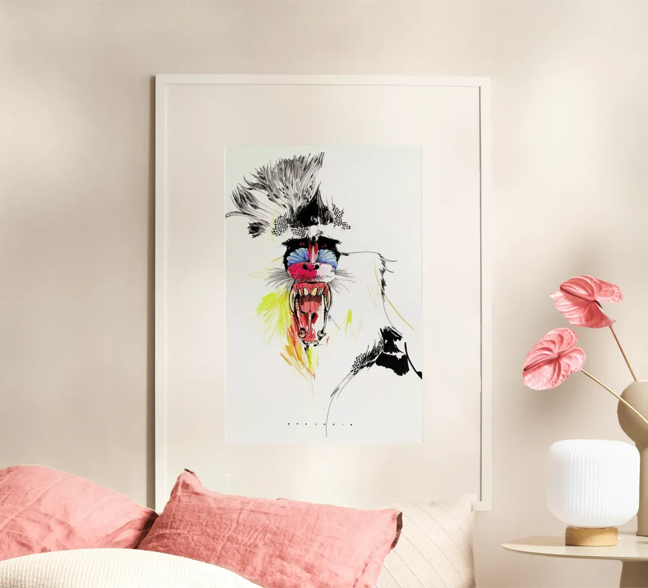 Baboon poster da Mala Alani