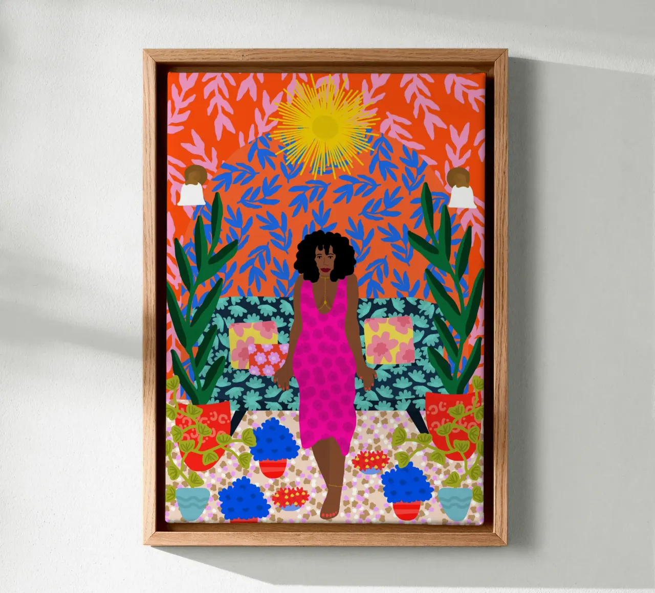 Être fière de moi toile de Pictufy Sun & Spirit