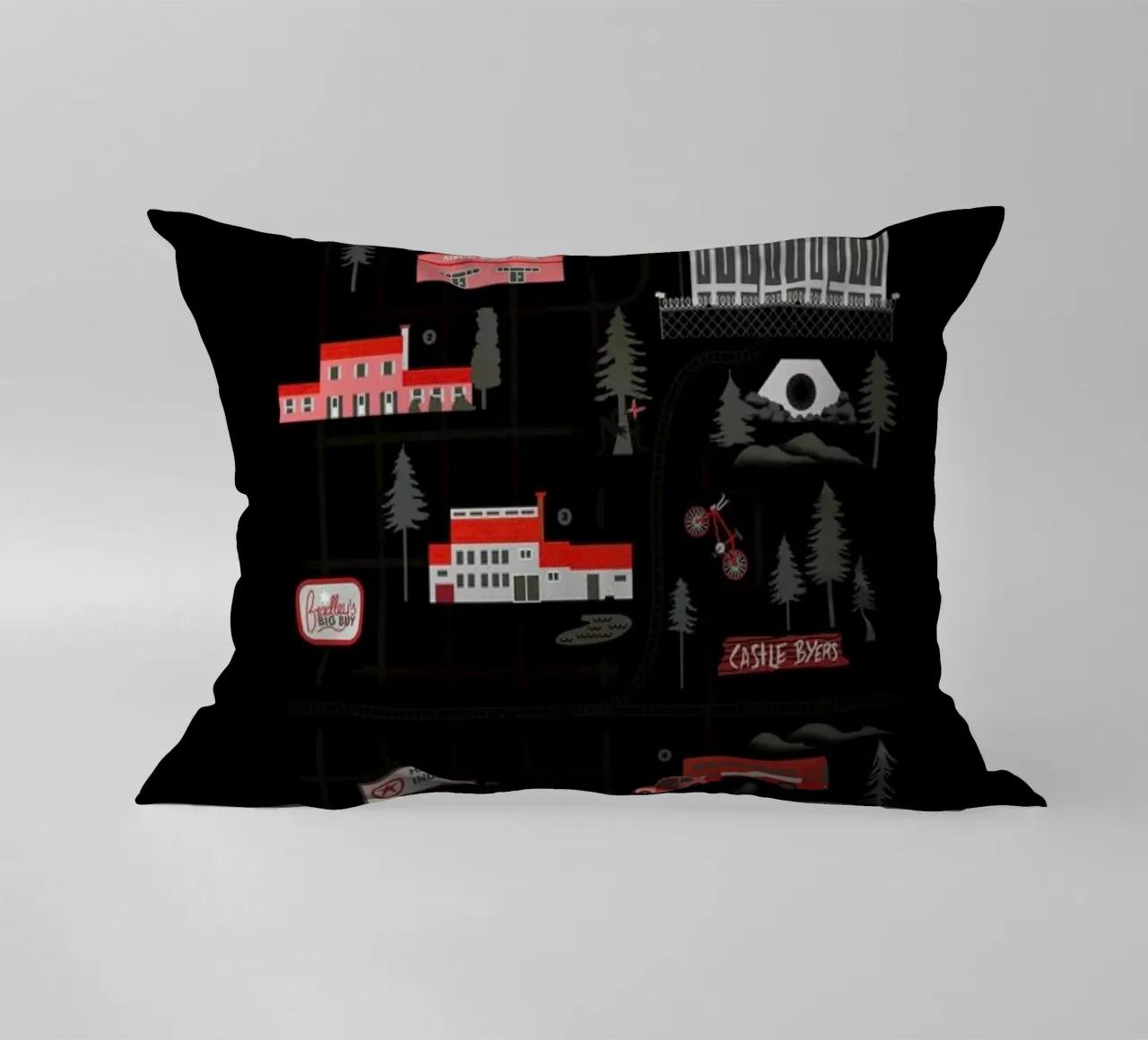 Strange Map cuscino da Róbert Farkas