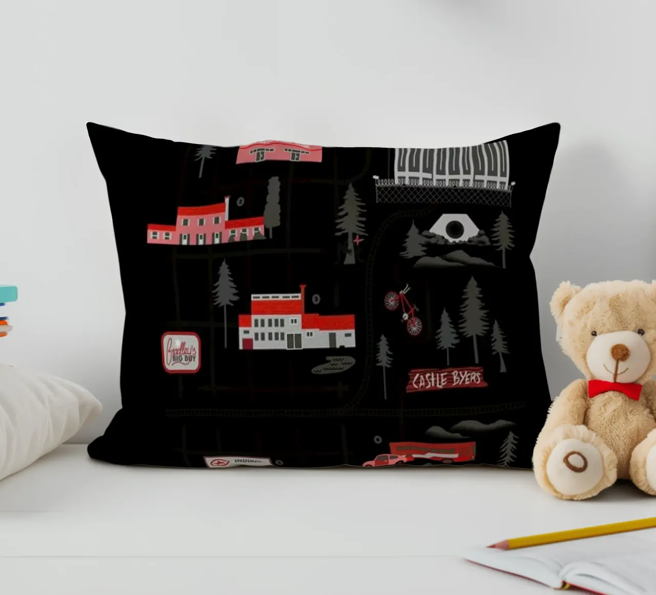 Strange Map cuscino da Róbert Farkas