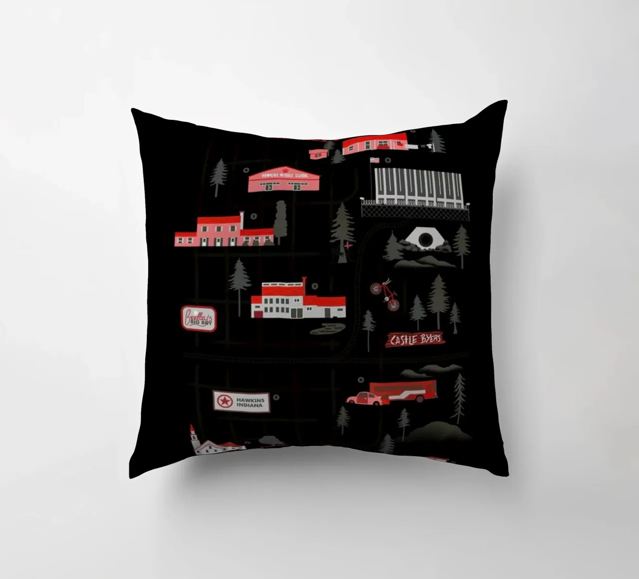 Strange Map cuscino da Róbert Farkas