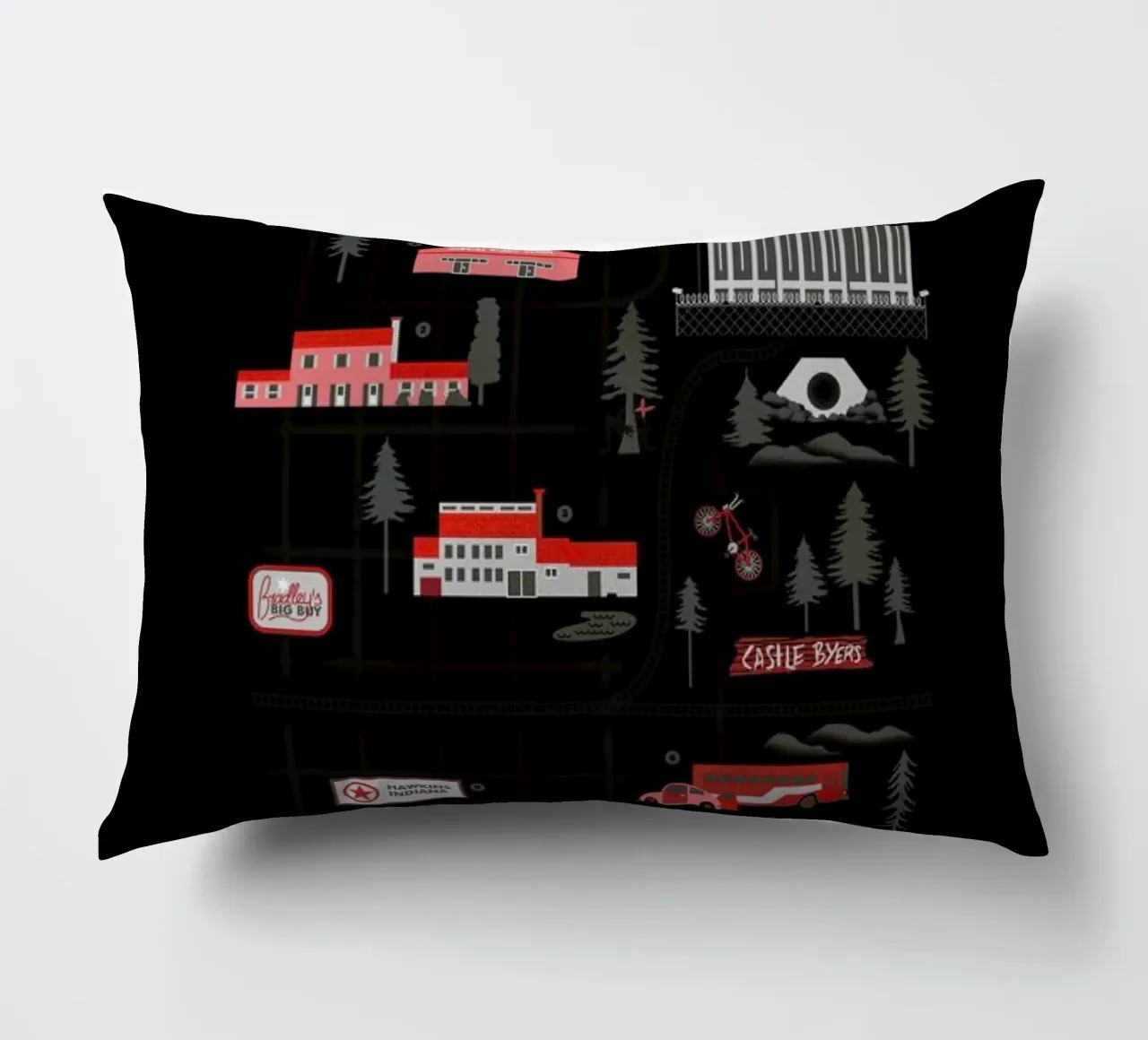 Strange Map cuscino da Róbert Farkas