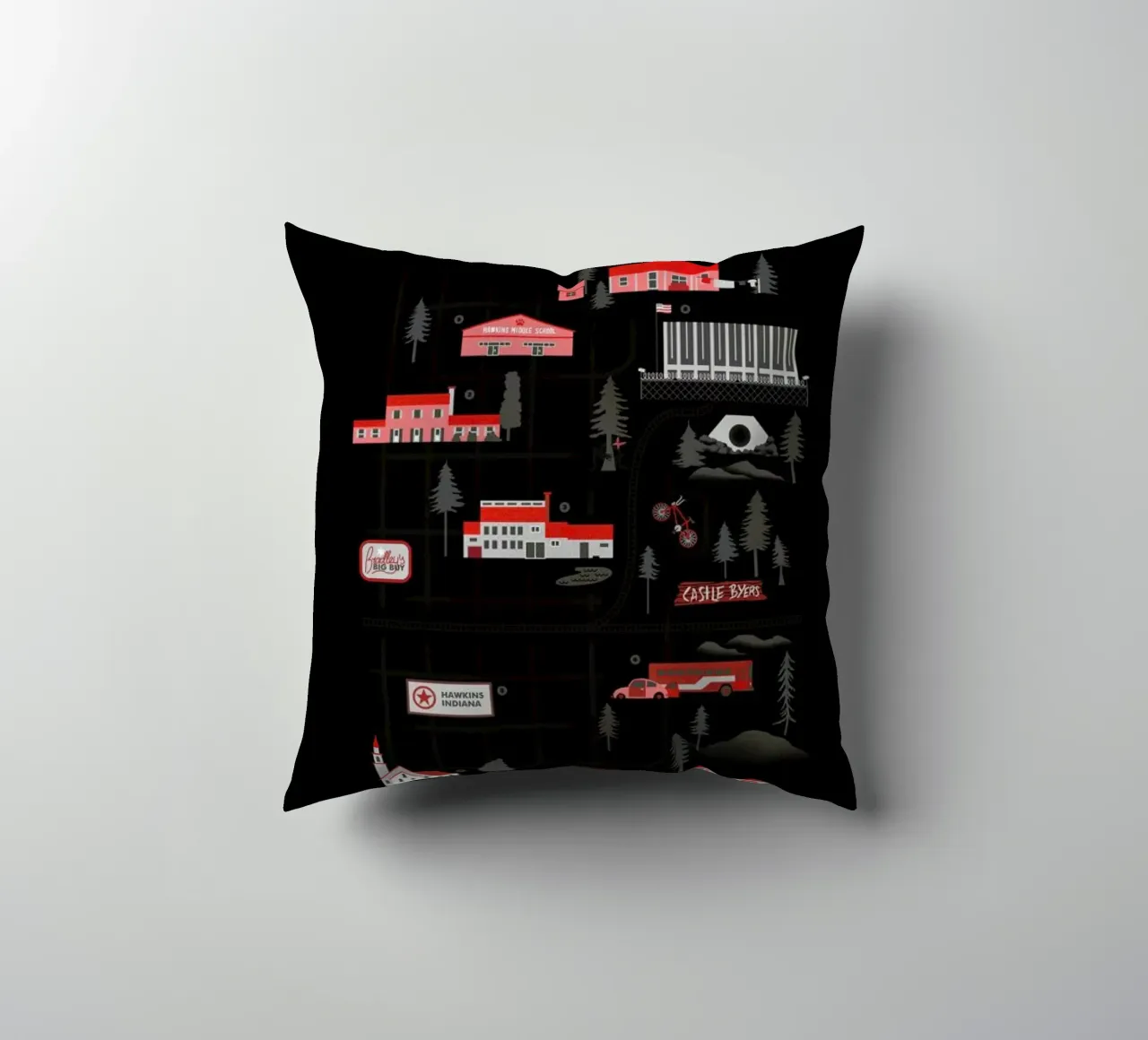 Strange Map cuscino da Róbert Farkas