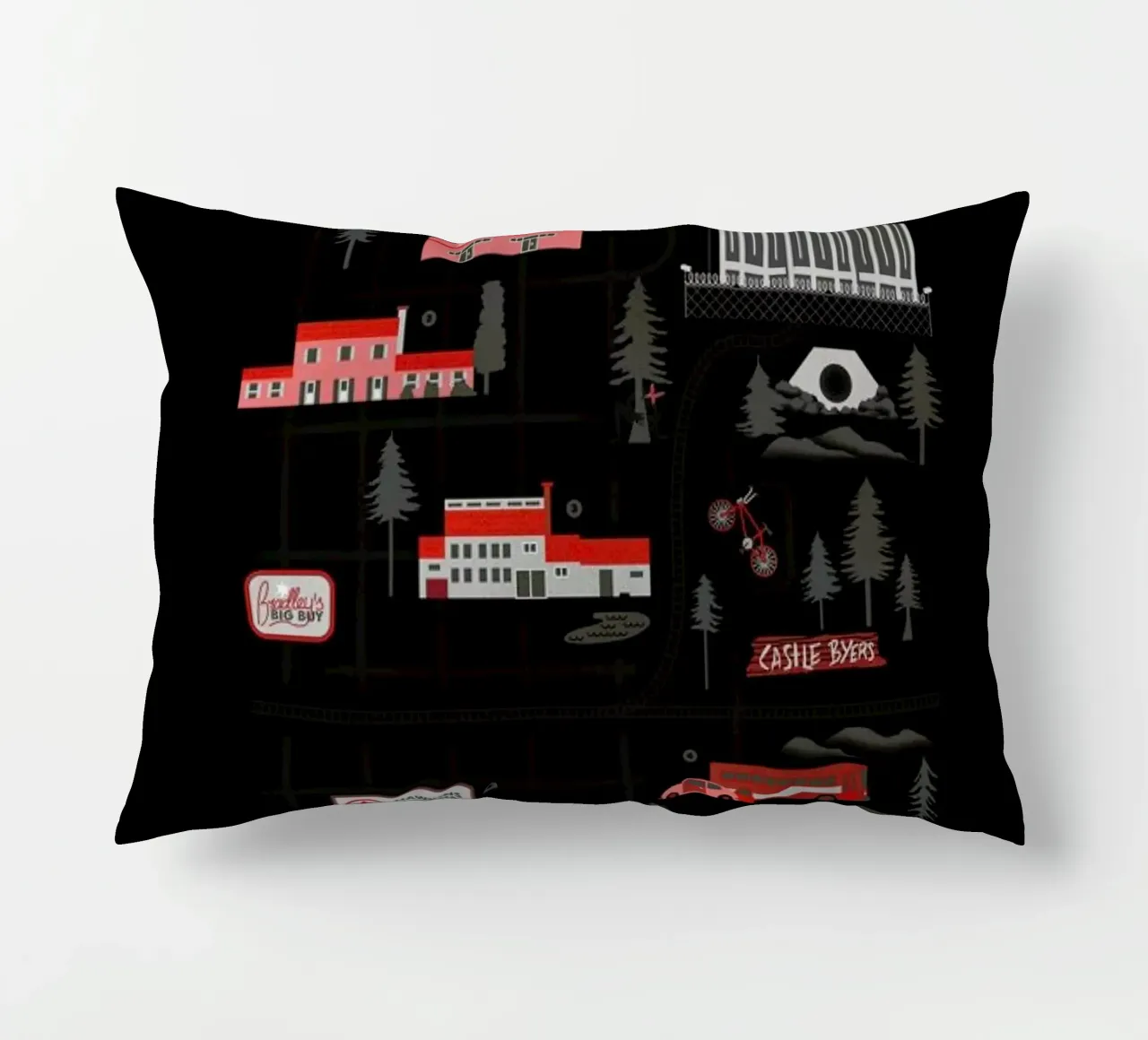 Strange Map cuscino da Róbert Farkas