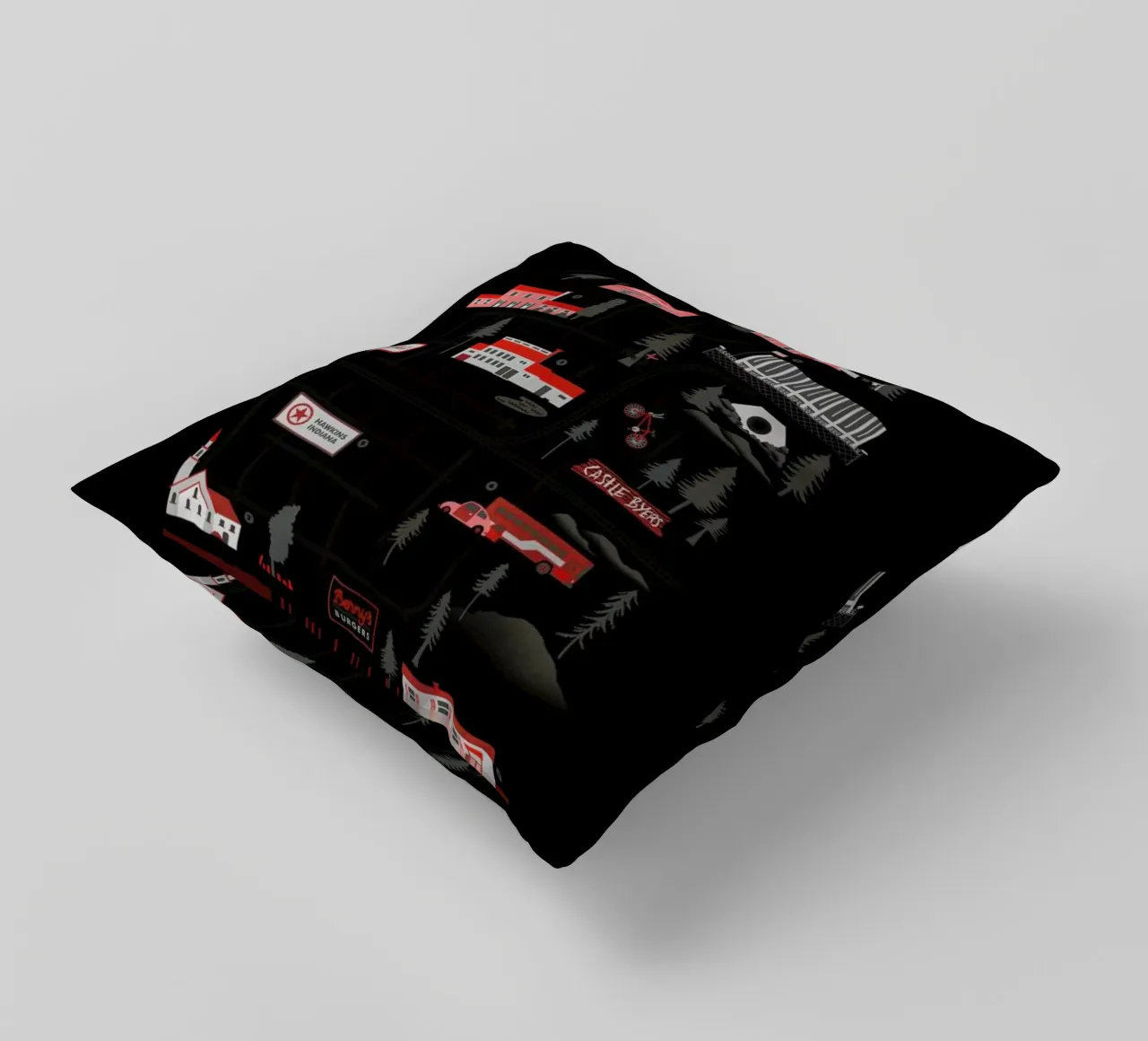 Strange Map cuscino da Róbert Farkas