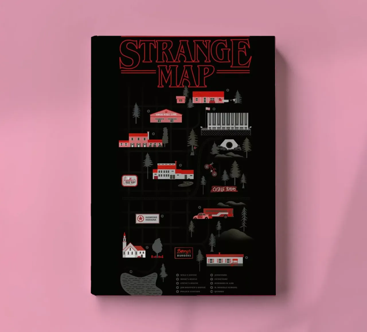 Strange Map notebook by Róbert Farkas