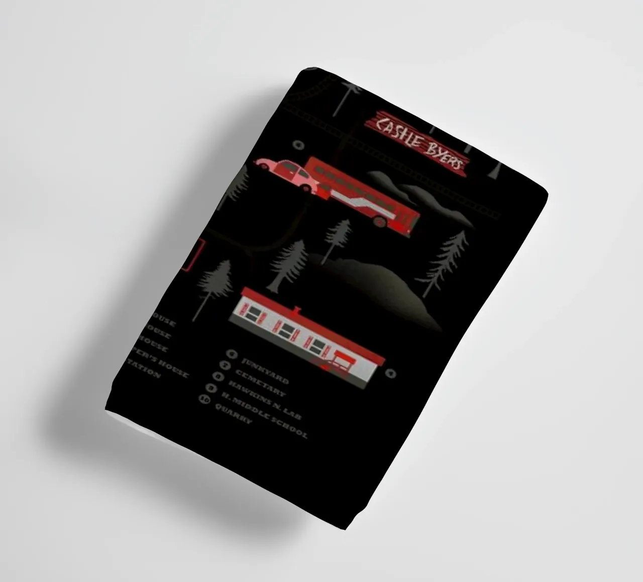 Strange Map asciugamano da bagno da Róbert Farkas