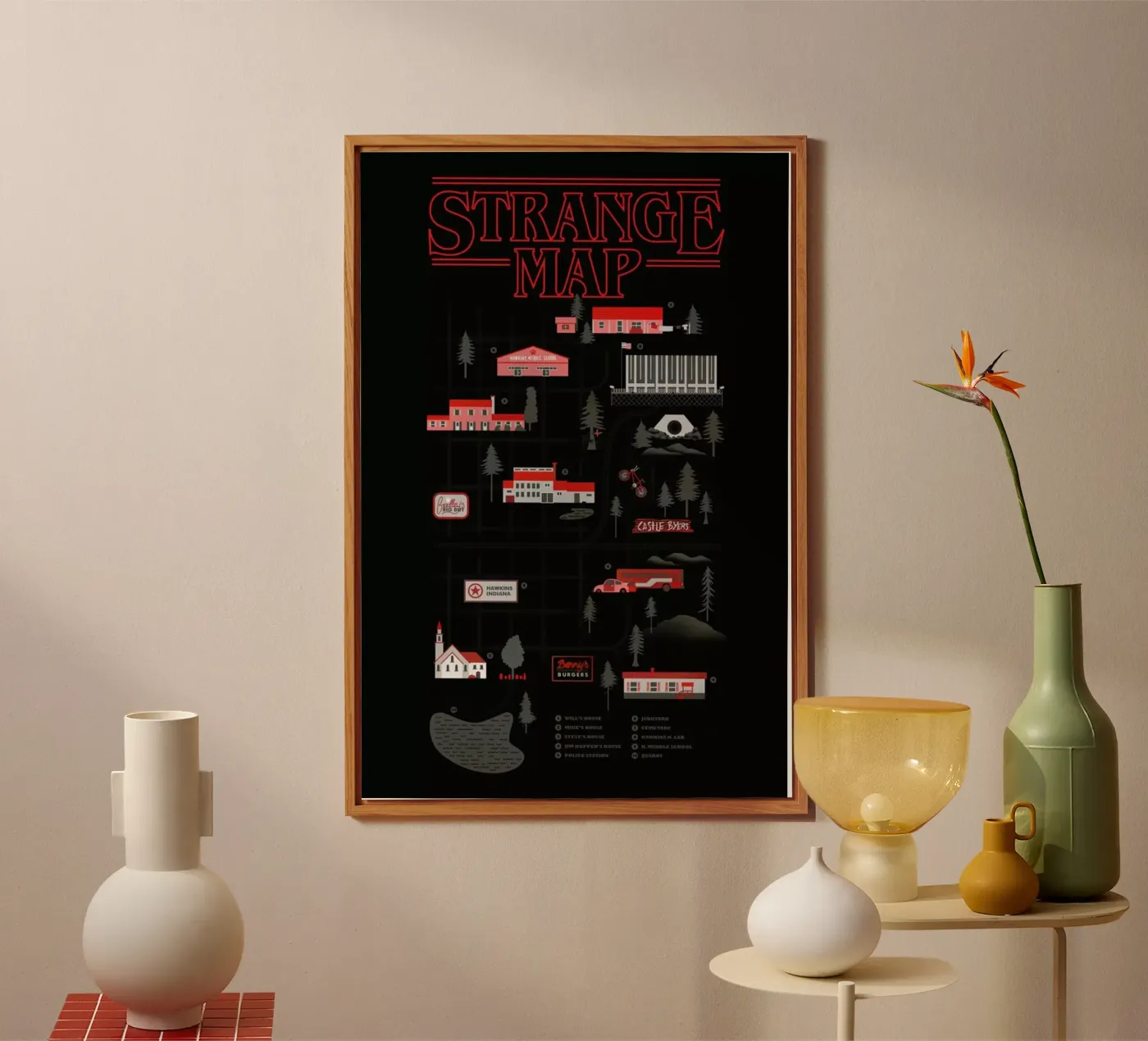 Strange Map alluminio dibond da Róbert Farkas