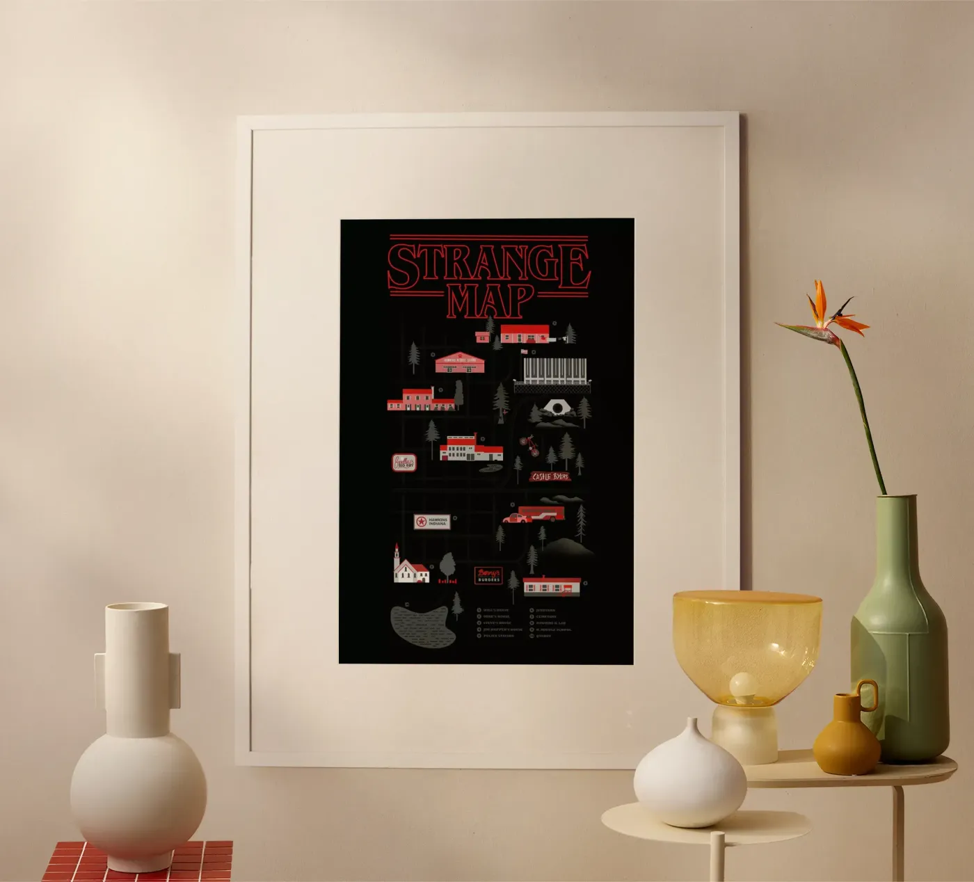 Strange Map poster da Róbert Farkas