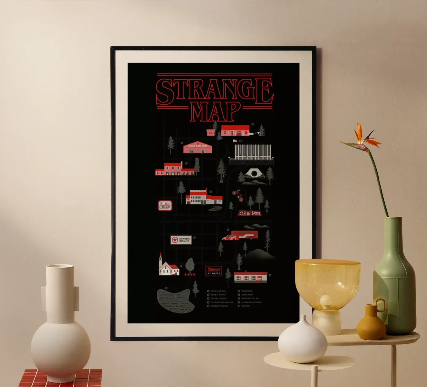 Strange Map poster da Róbert Farkas