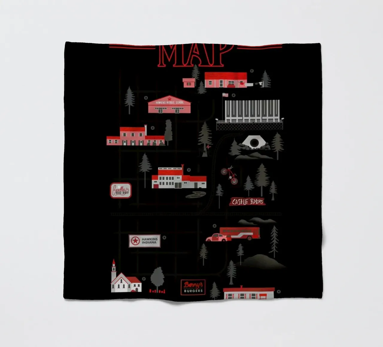 Strange Map coperta in pile da Róbert Farkas