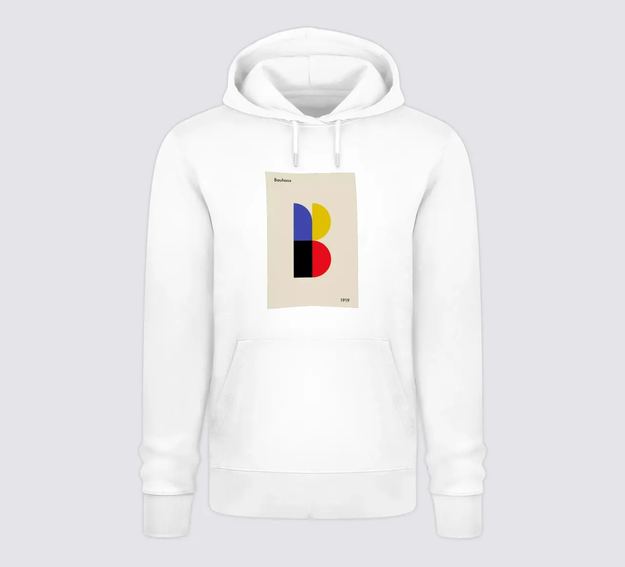 B for Bauhaus felpa con cappuccio da Studio One